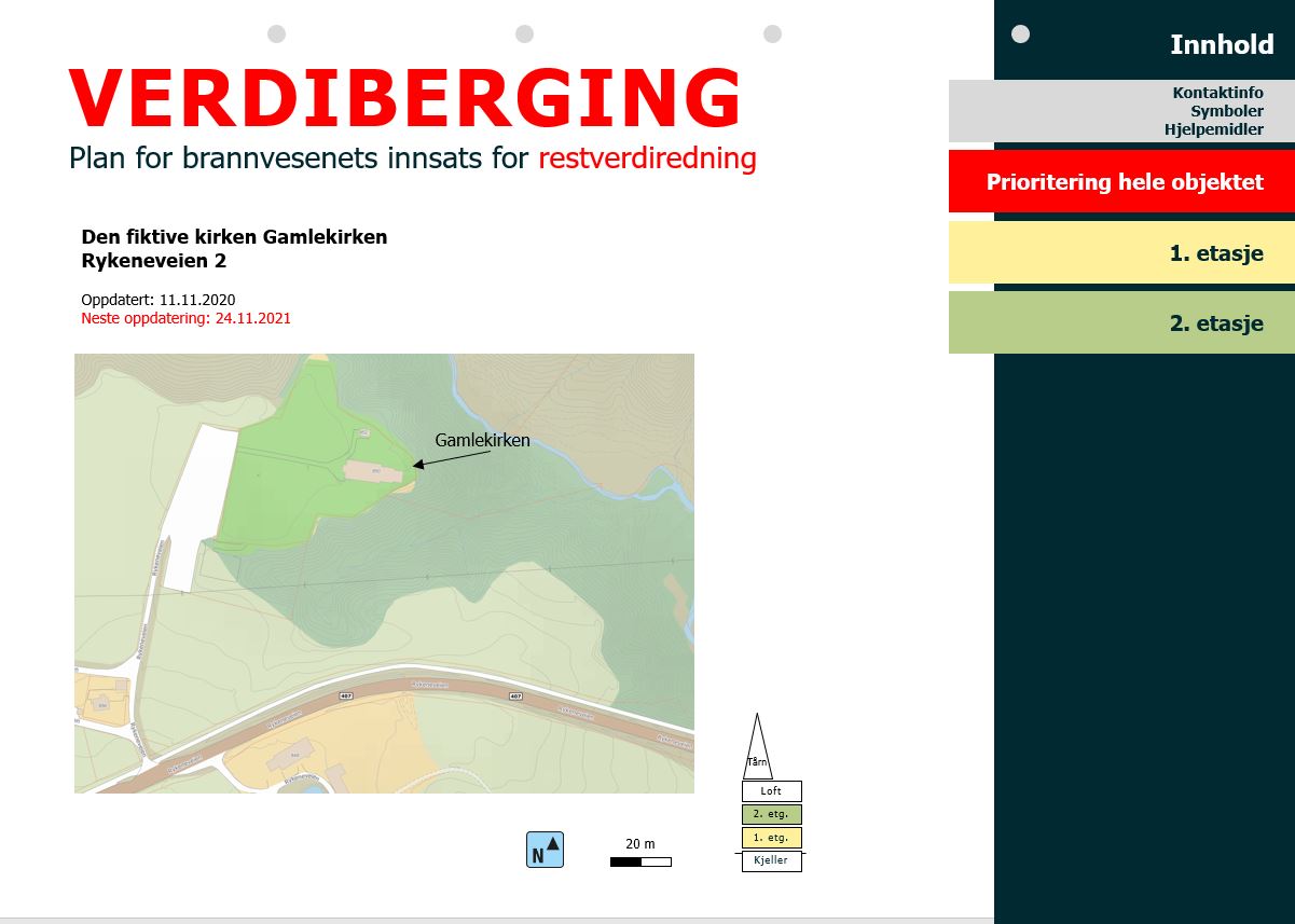 Verdi&shy;bergings&shy;plan for kirker 1
