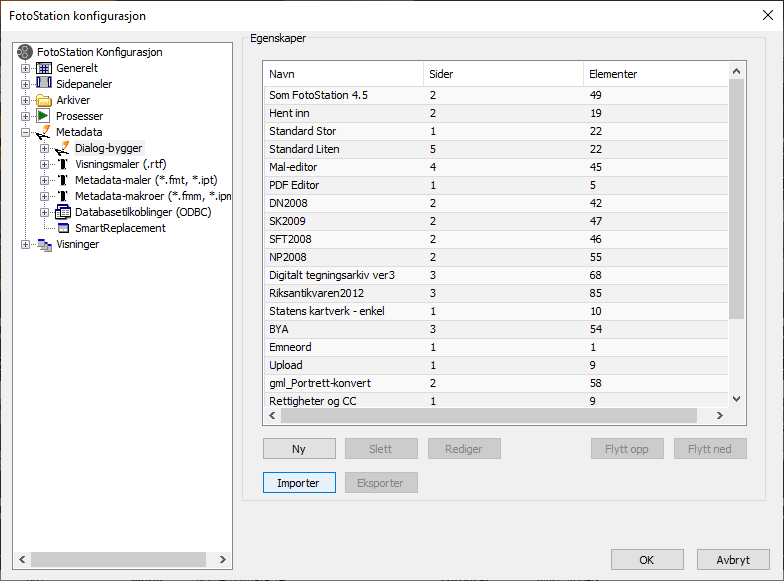 Konfigurer&shy;ing av Foto&shy;Station 2