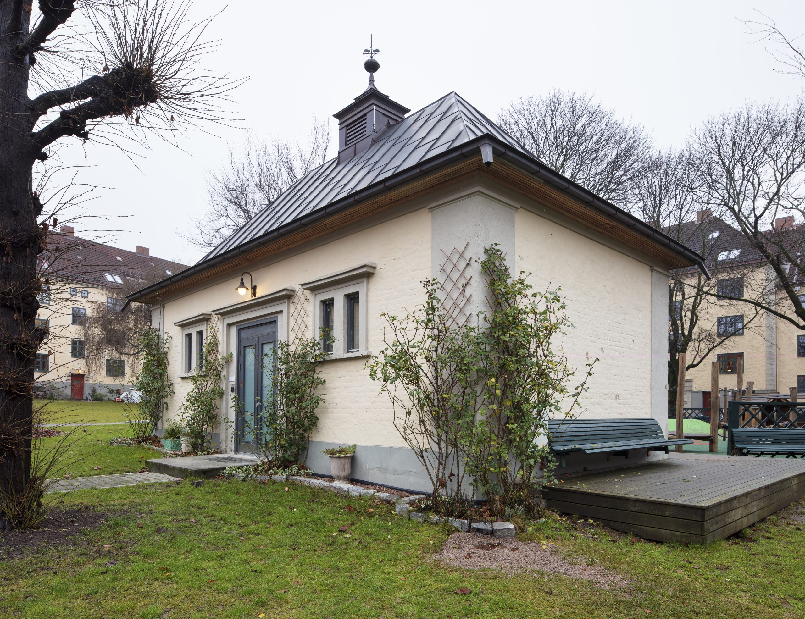 Gammel trafo ble nytt grendehus 1