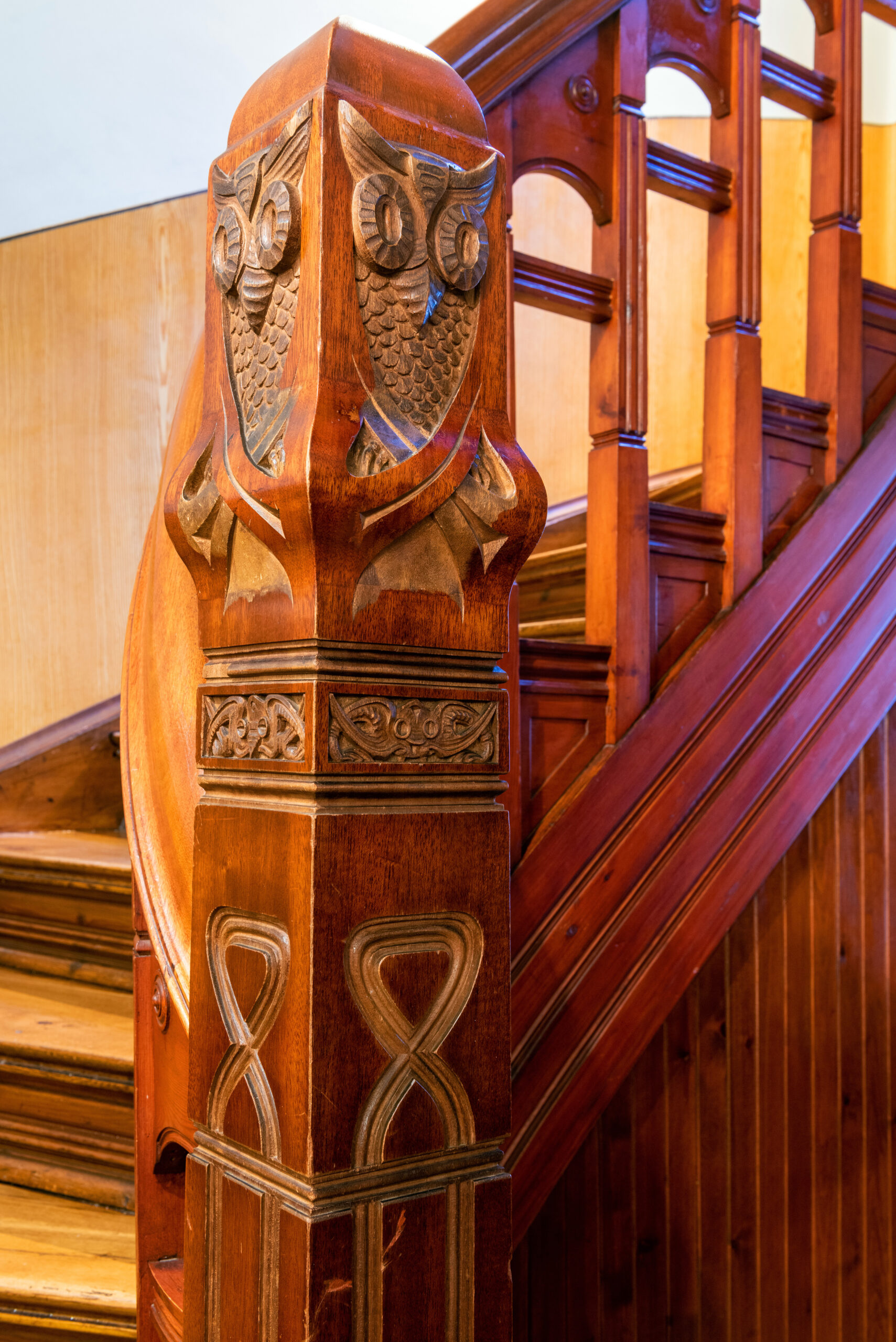 Sikring av historisk svingtrapp 7