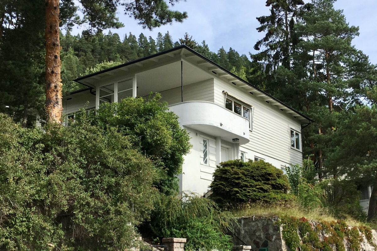 Fargerik funkis - tilbakeføring av Villa Christoffersen 5