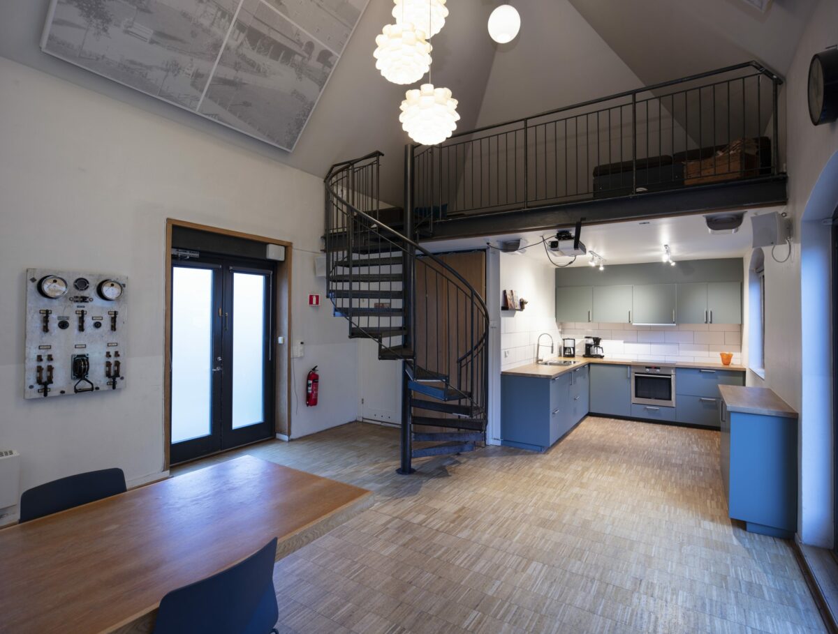 Gammel trafo ble nytt grendehus 4