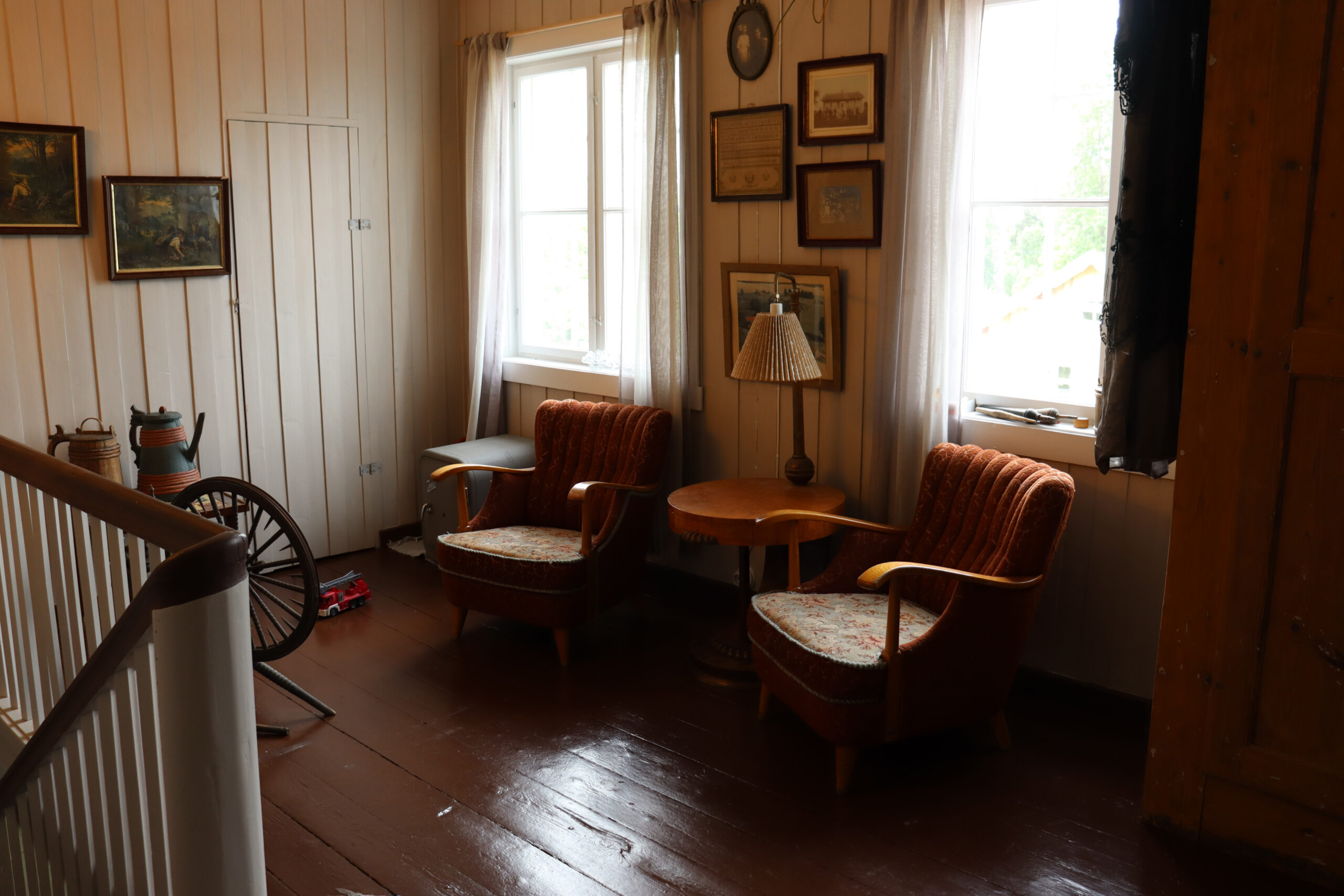 Lune, gamle gulv etter istandsetting 13