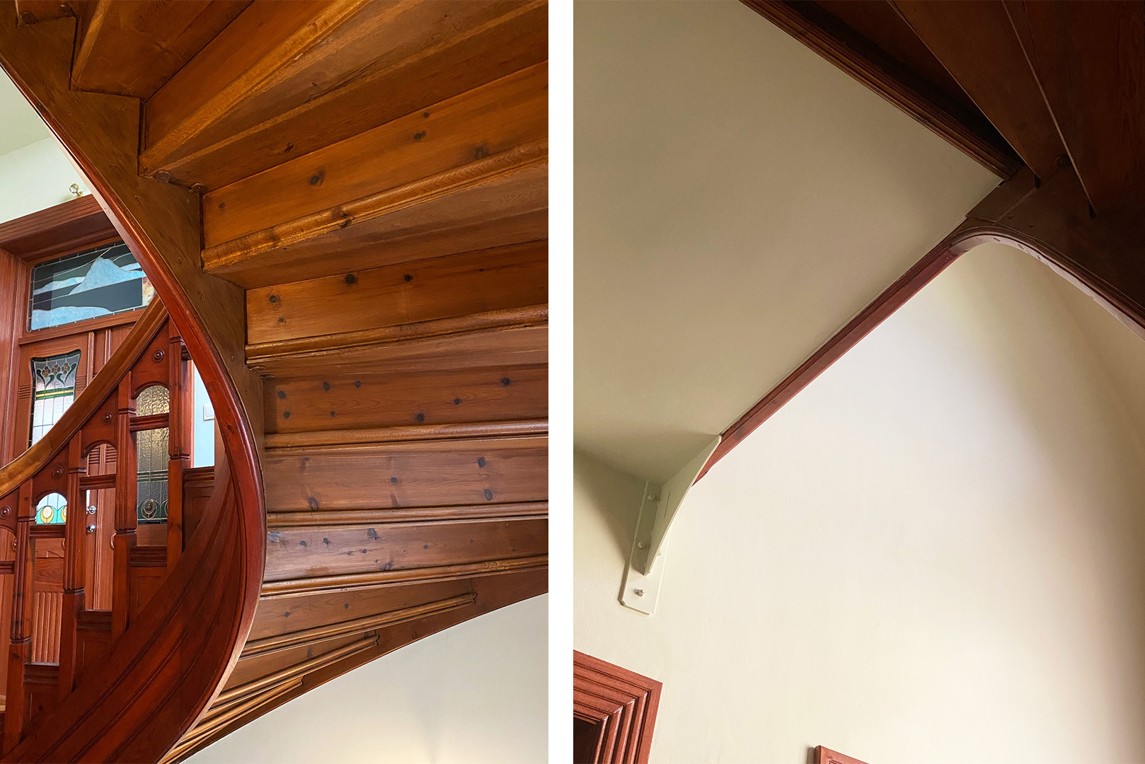 Sikring av historisk svingtrapp 10