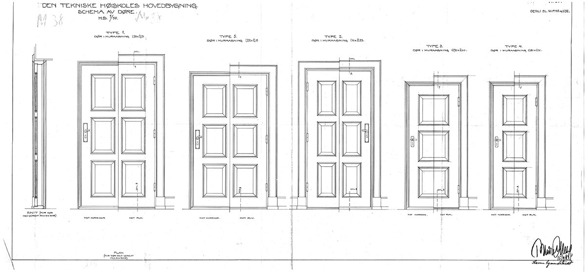 Tilpasning av nye og gamle dører 1
