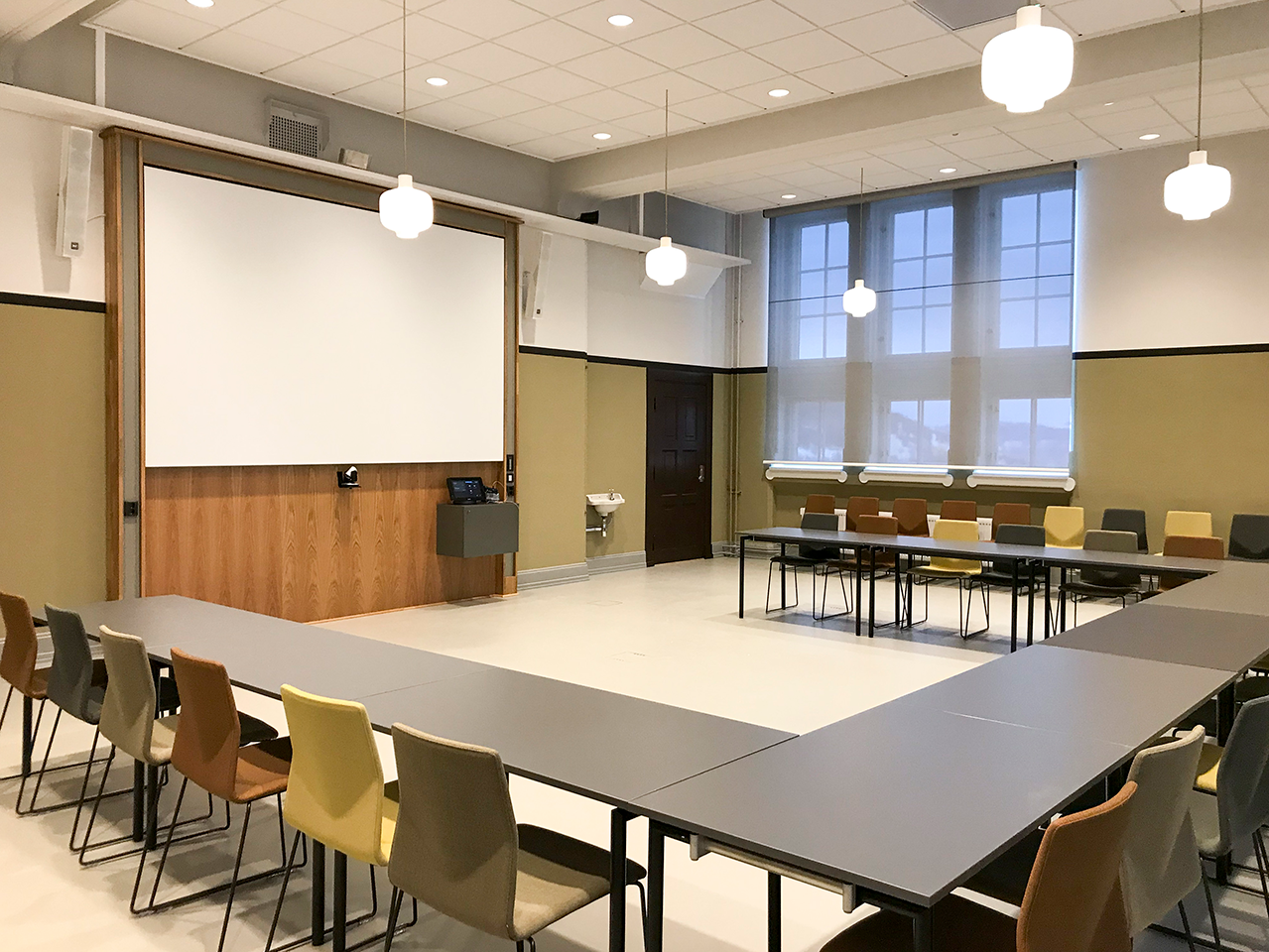 Oppgradering av undervisningsrom 1