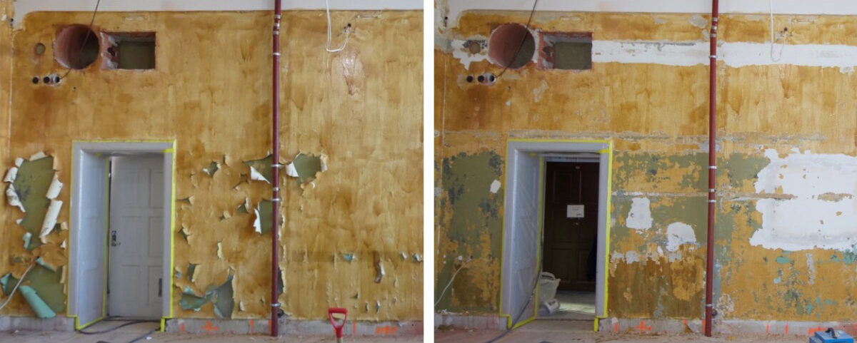 Malingsfjerning med limavtrekk 6