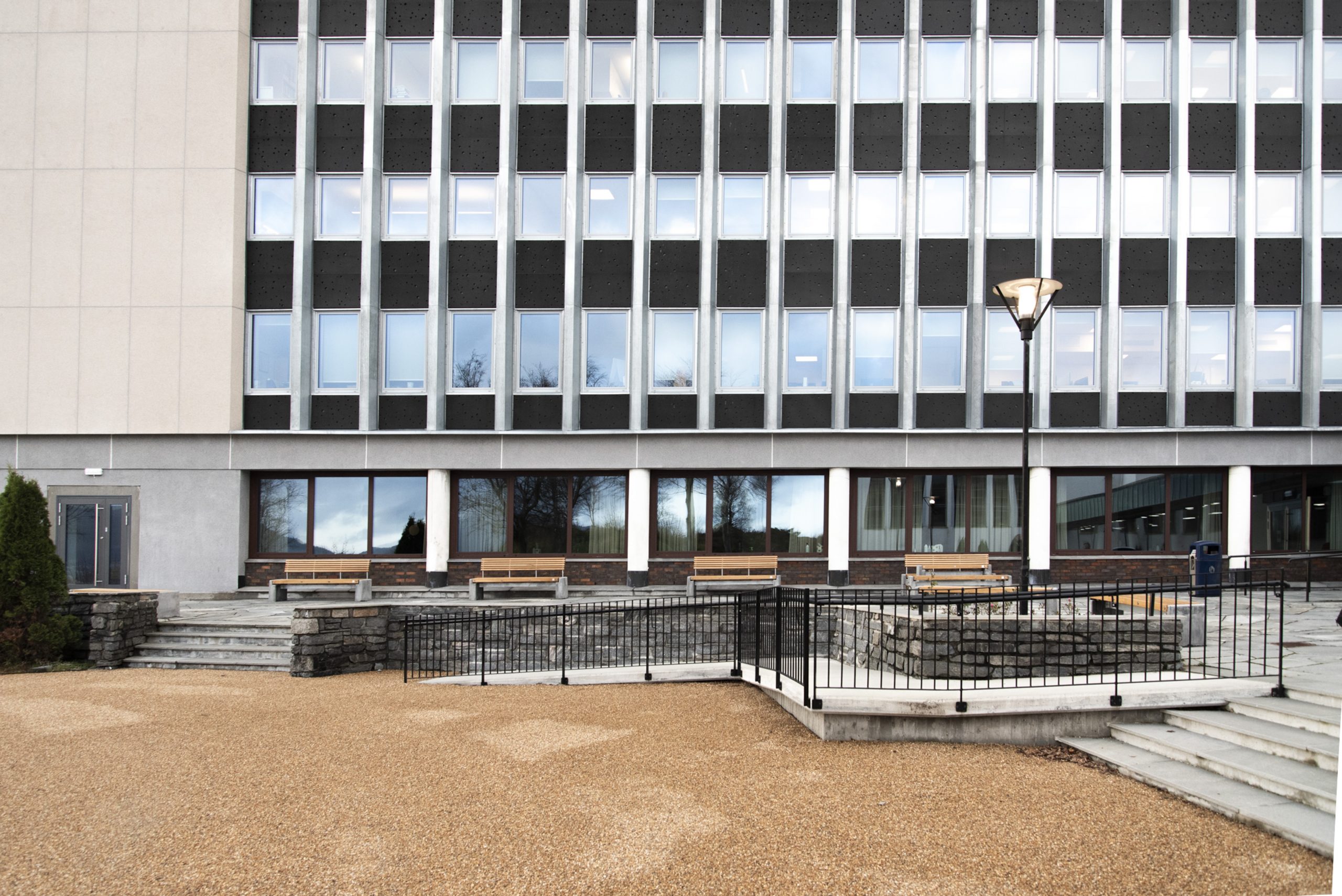 Etablering av rampe 1