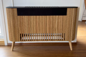 Tilpasset møbel skjuler varmepumpen uten å redusere effekten 2