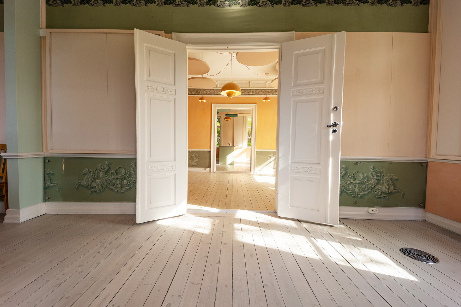 Ventilasjonsanlegg i fredet lystgård fra 1860 1