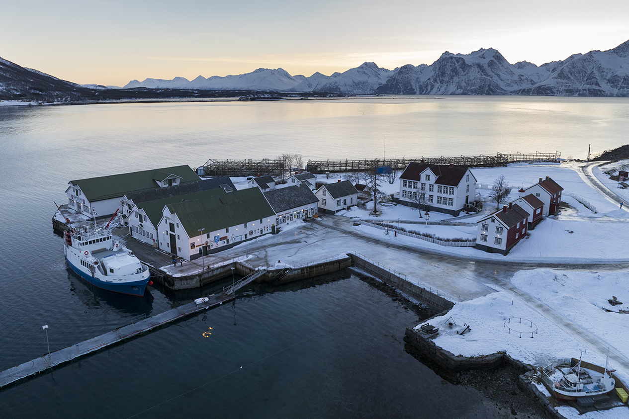 Selskapslokale og historieformidling i gammal brygge 1