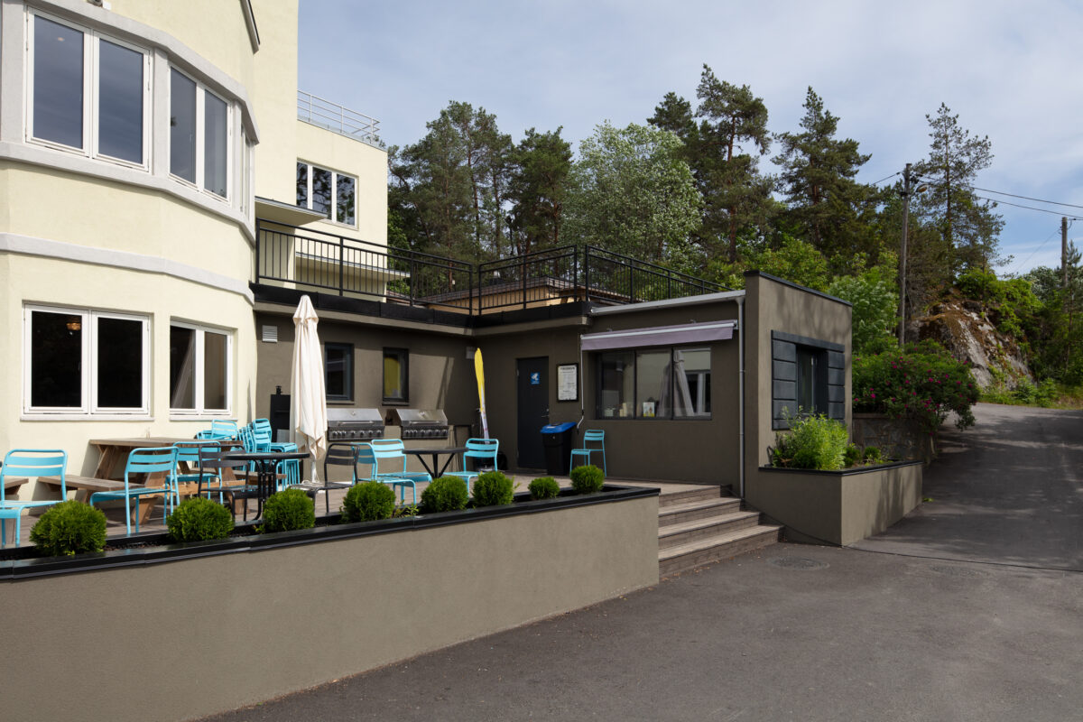 Tyrigrava fra 1933 har fått ny kafe og møtelokaler 6