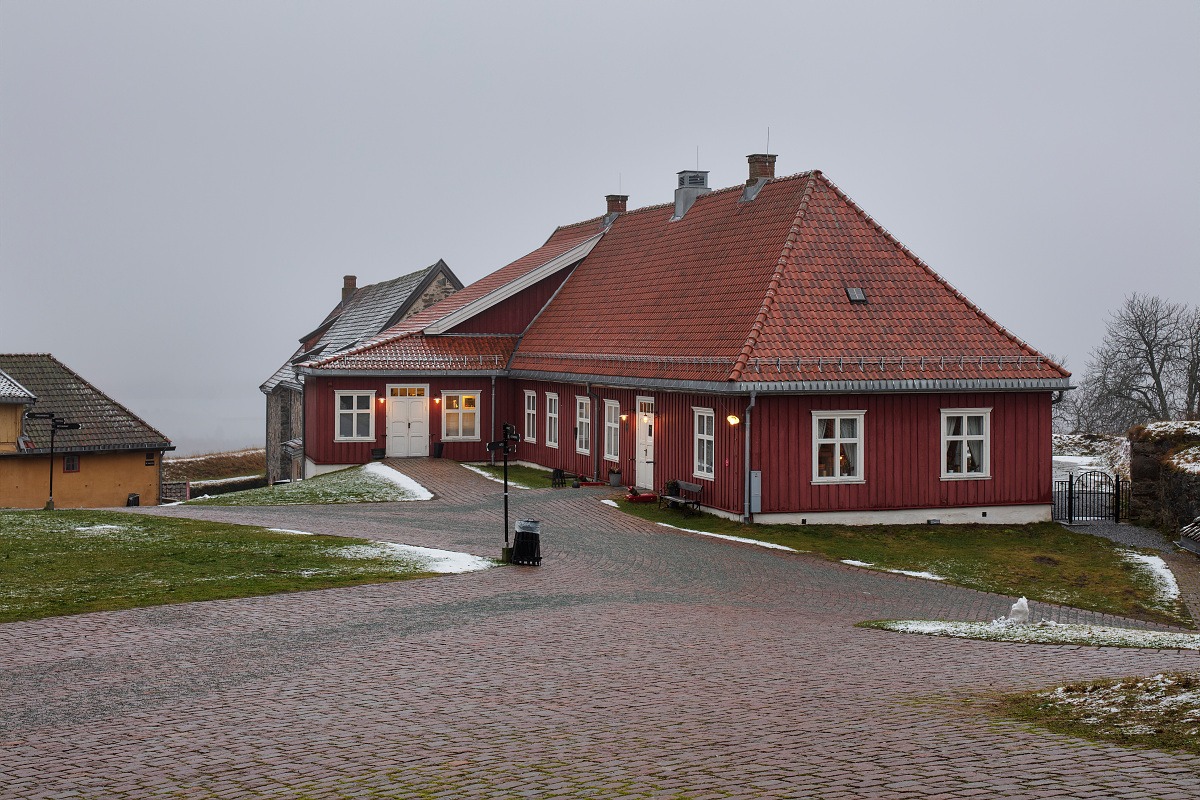 Restaurant i kommandantbustad på freda festning 1