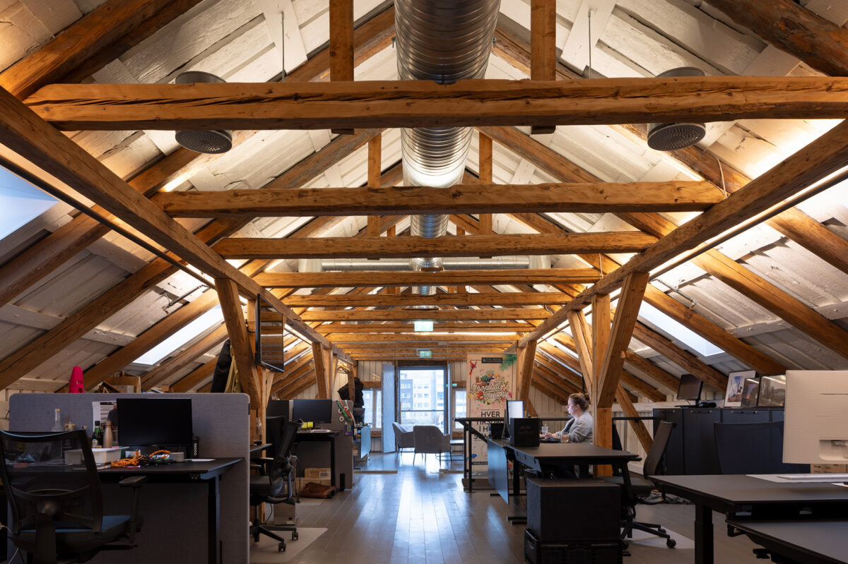 Kontor- og selskapslokaler i fredet sjøbod 4