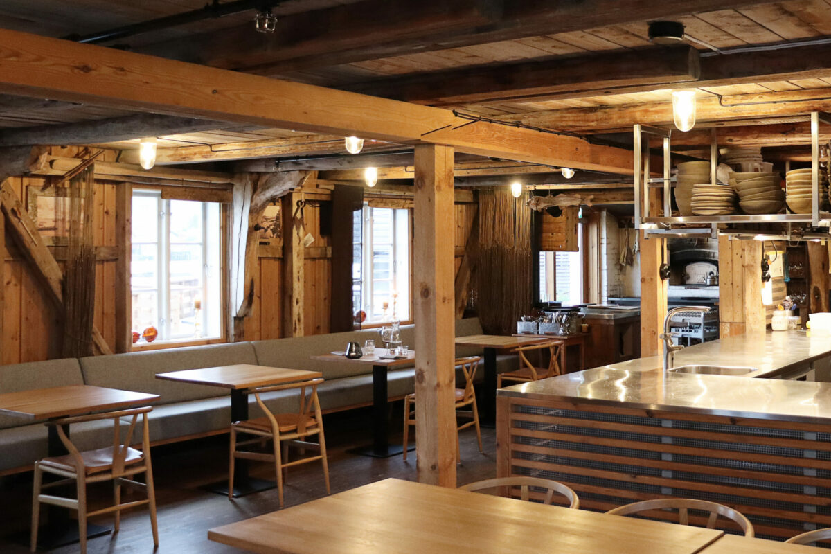 Moderne restaurant i gammelt sjøhus 5