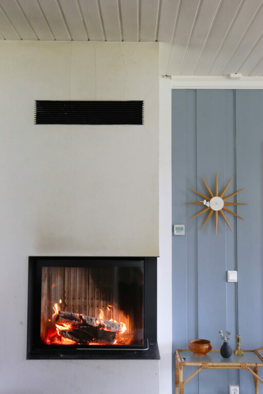 Vedfyrt vassboren varme gir god oppvarming av gardsbygning 6