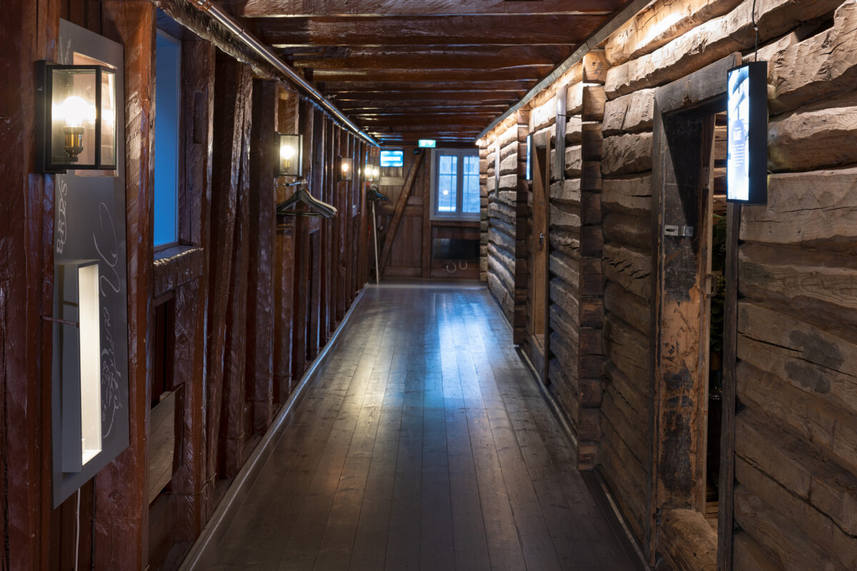 Kontor- og selskapslokaler i fredet sjøbod 6