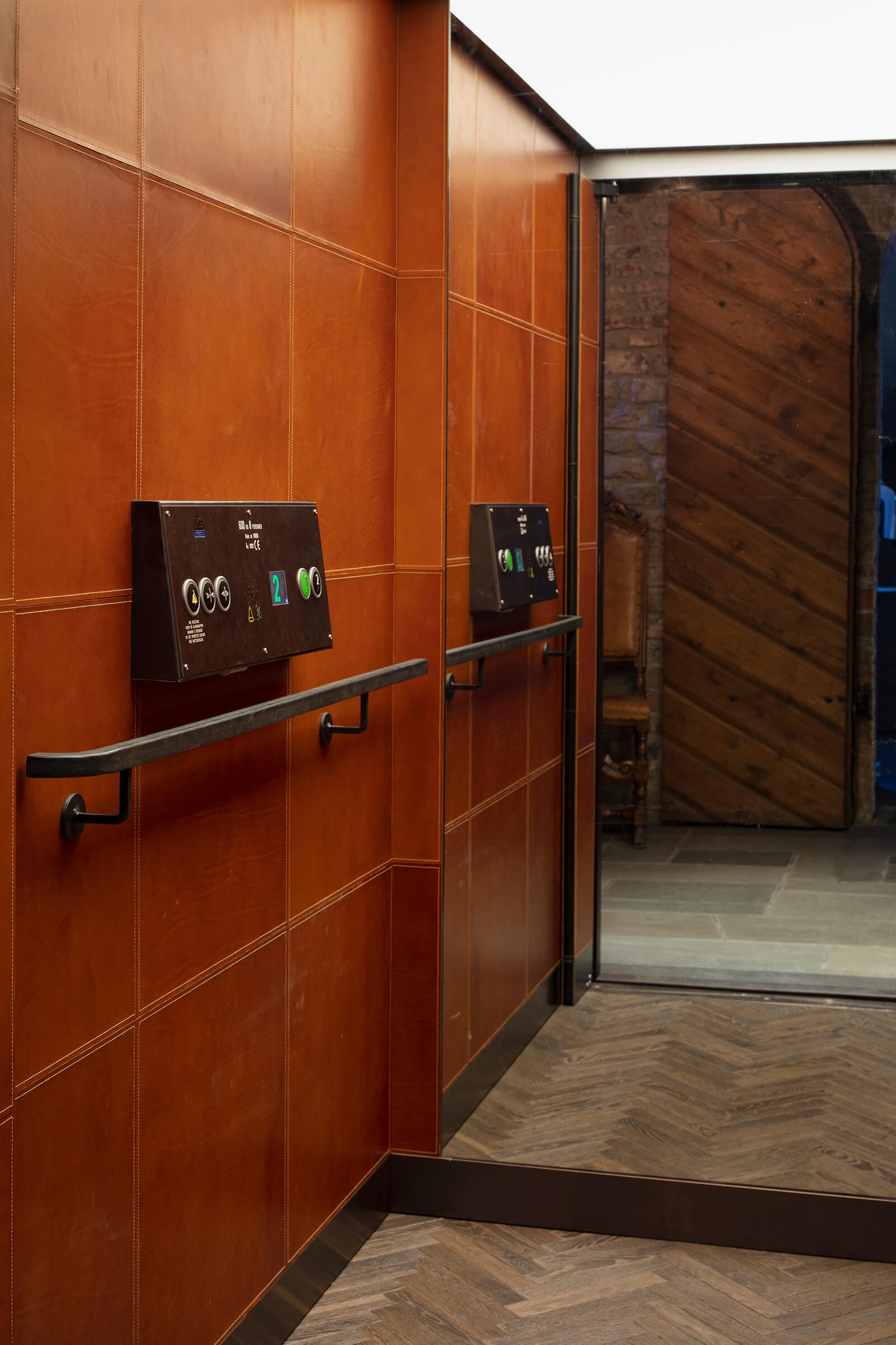 Etablering av heis på Akershus Slott 3