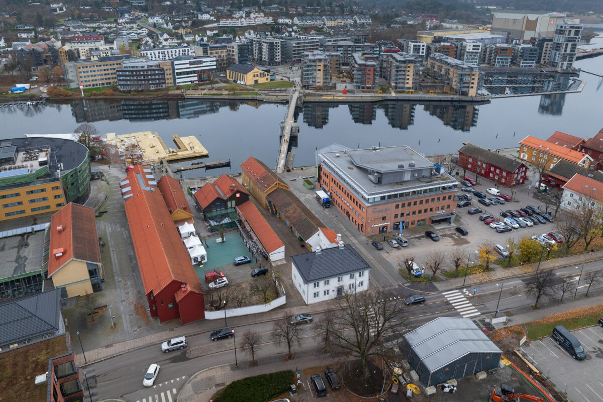 Kontor- og selskapslokaler i fredet sjøbod 7