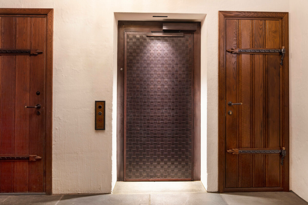 Etablering av heis på Akershus Slott 4