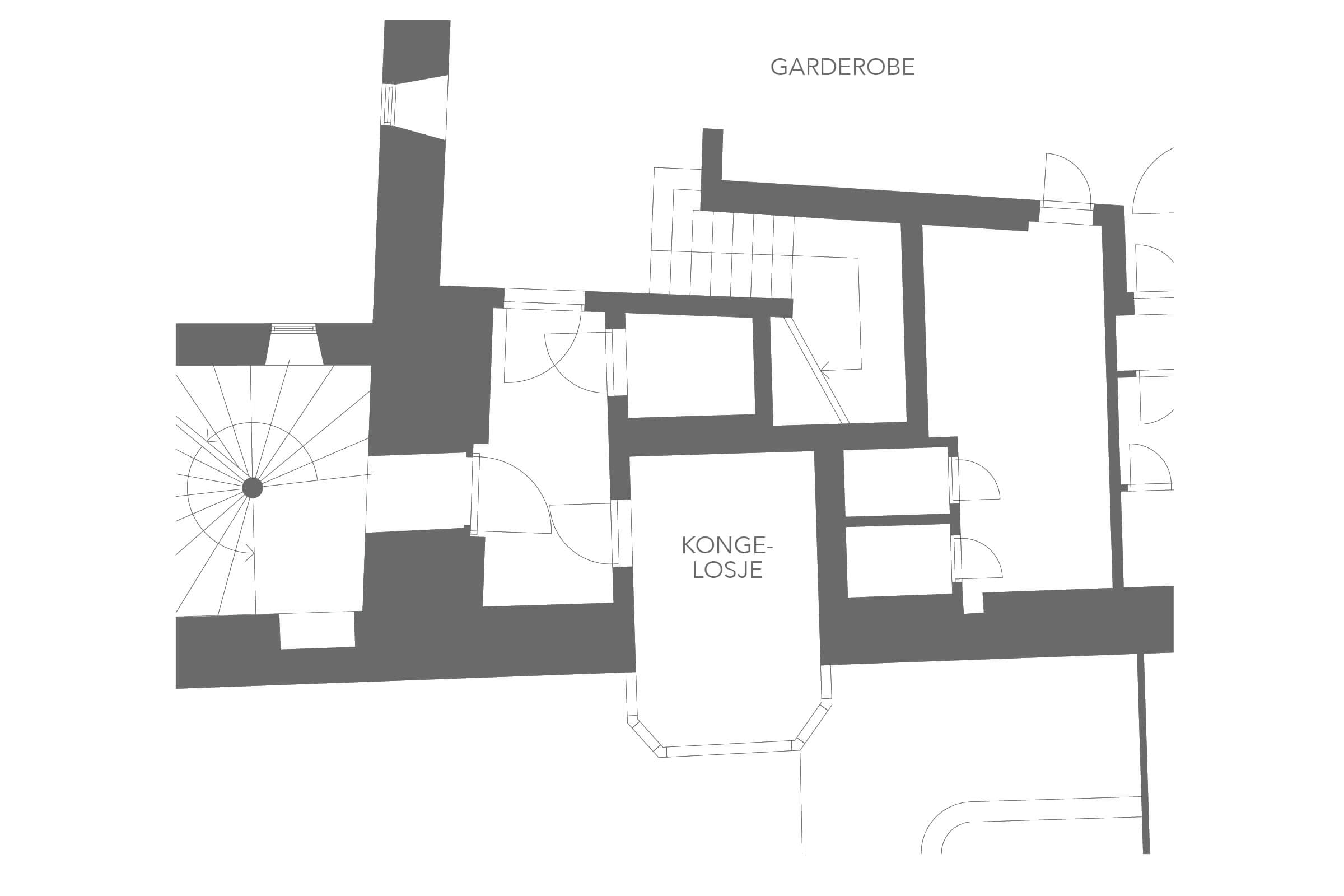 Etablering av heis på Akershus Slott 8