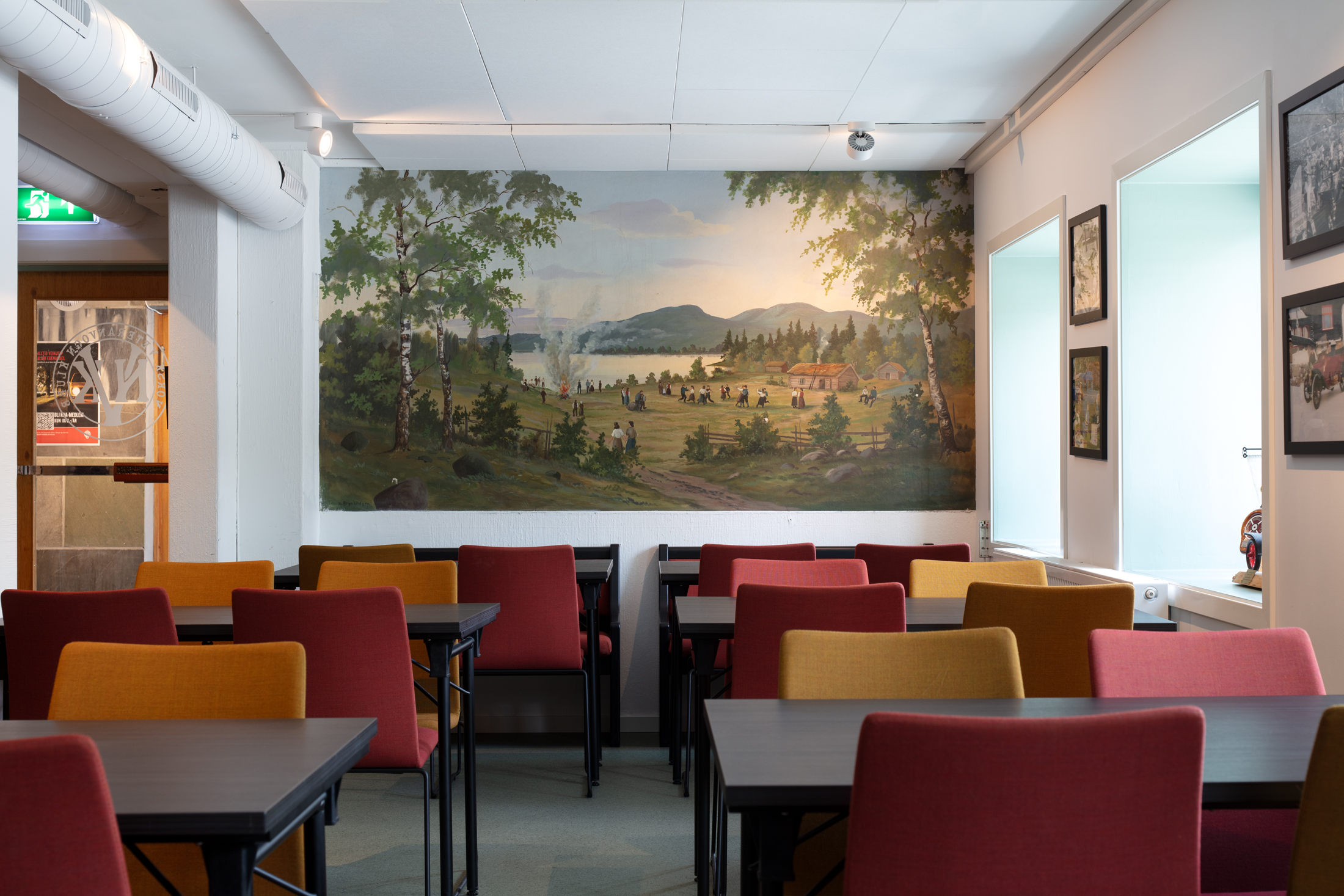 Tyrigrava fra 1933 har fått ny kafe og møtelokaler 11