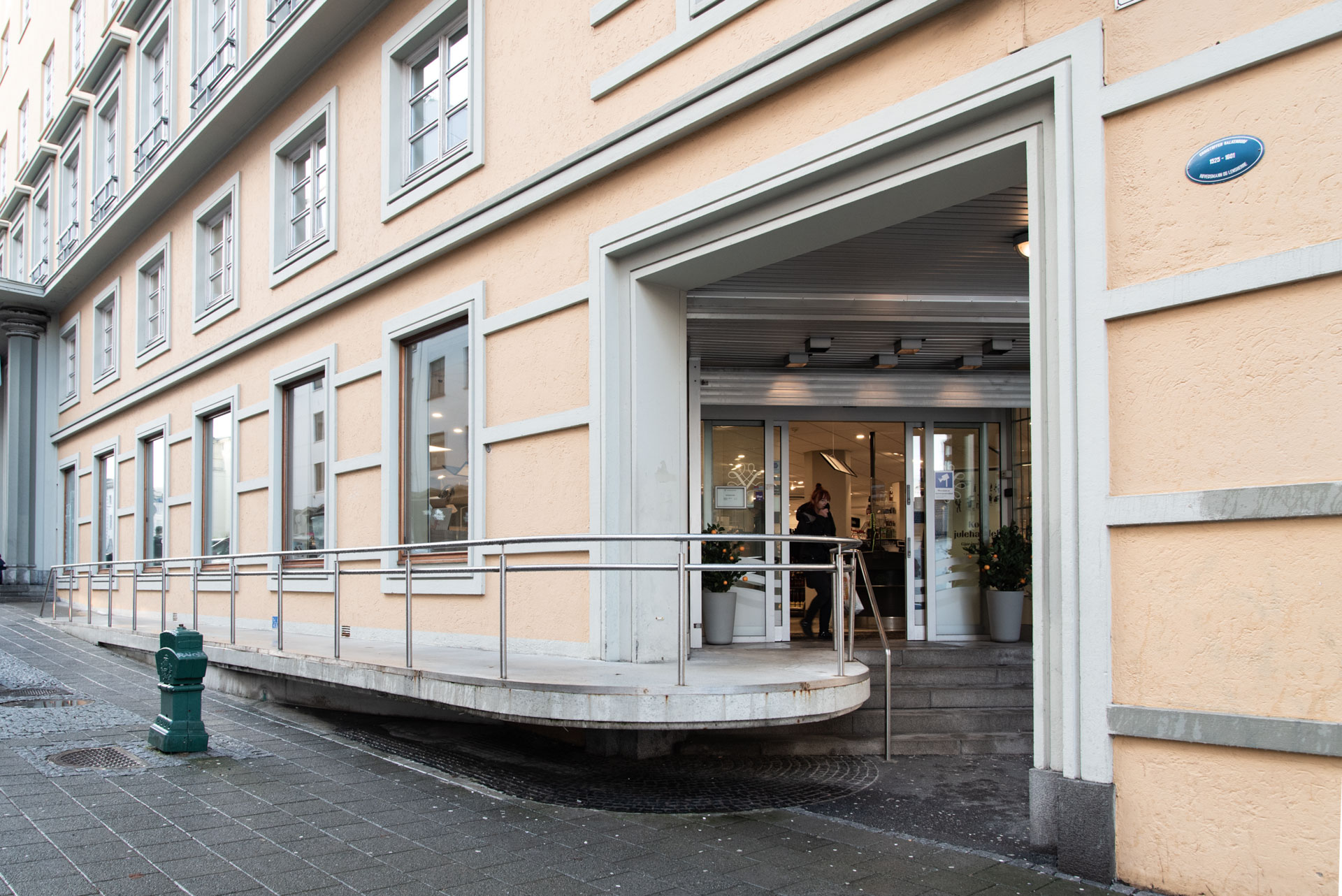 Avgrensa areal kravde smart tilpassa rampe 1