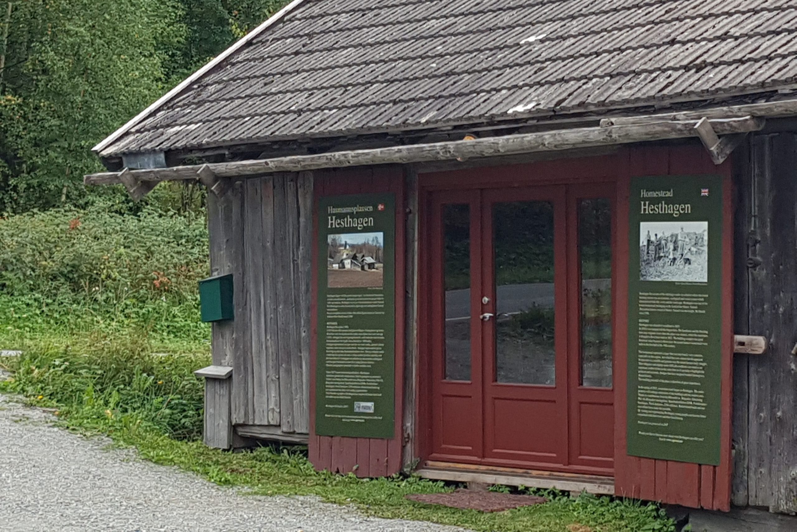 Ombruk av treskelåve til overnattingssted 12