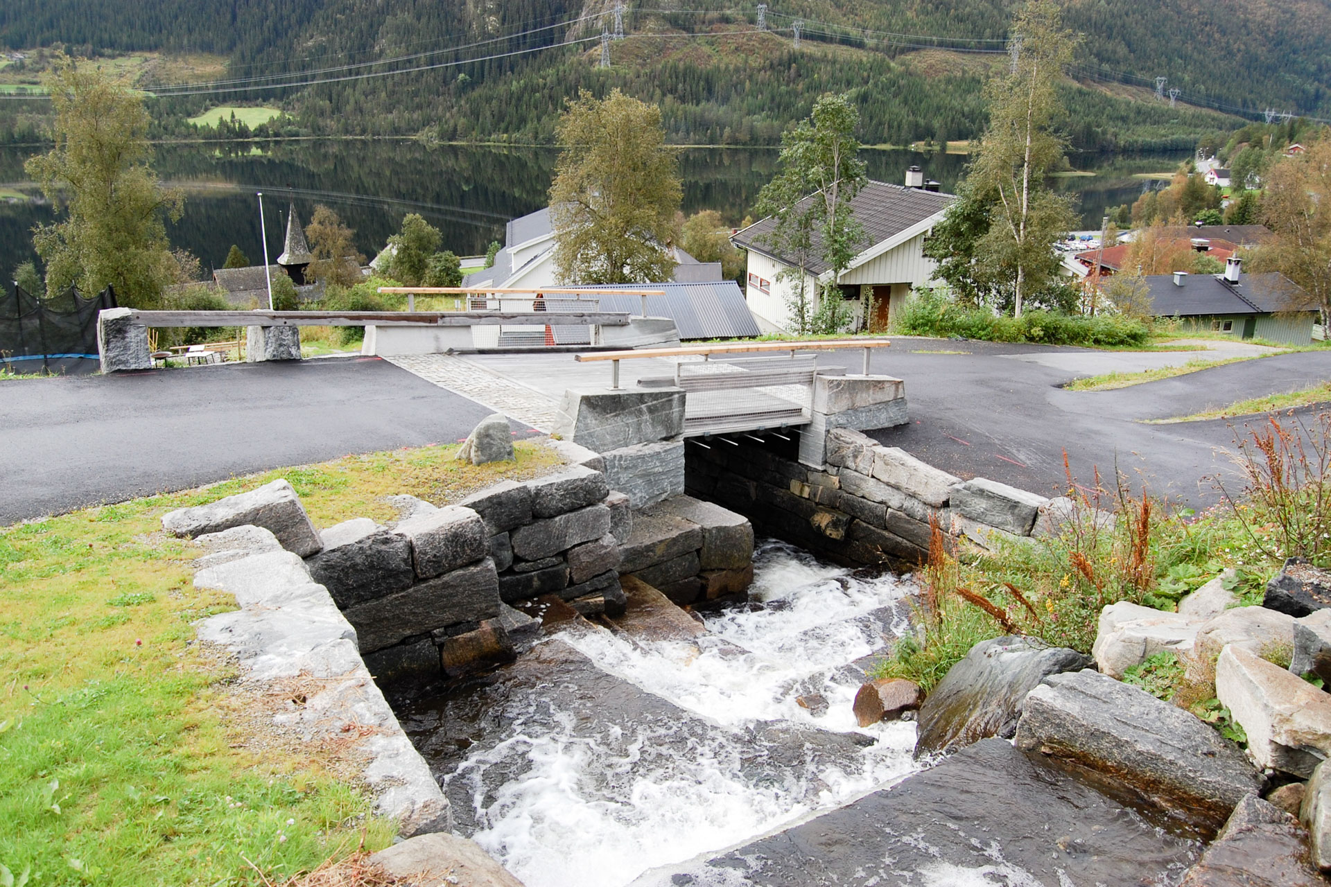 Flaumsikring av bekkeløp 3
