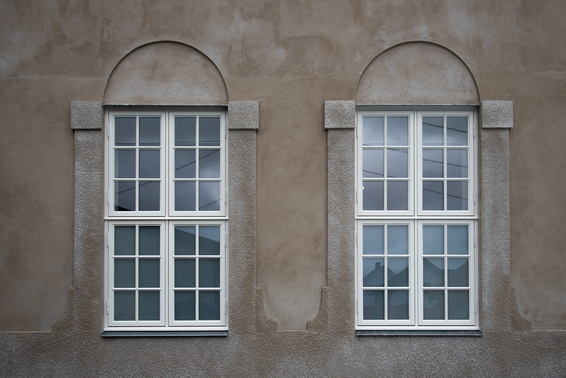 Ny fasadepuss etter gamal oppskrift 1