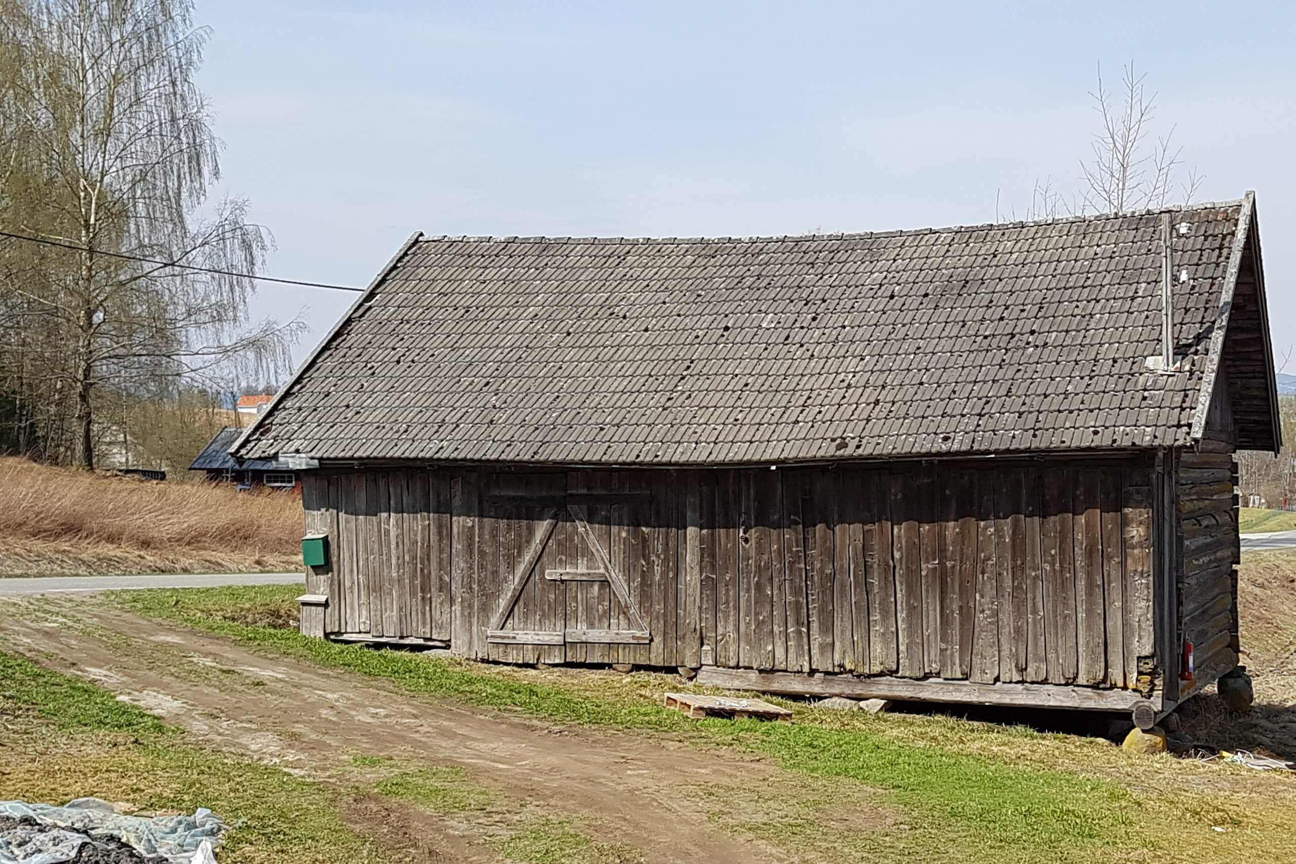 Ombruk av treskelåve til overnattingssted 9