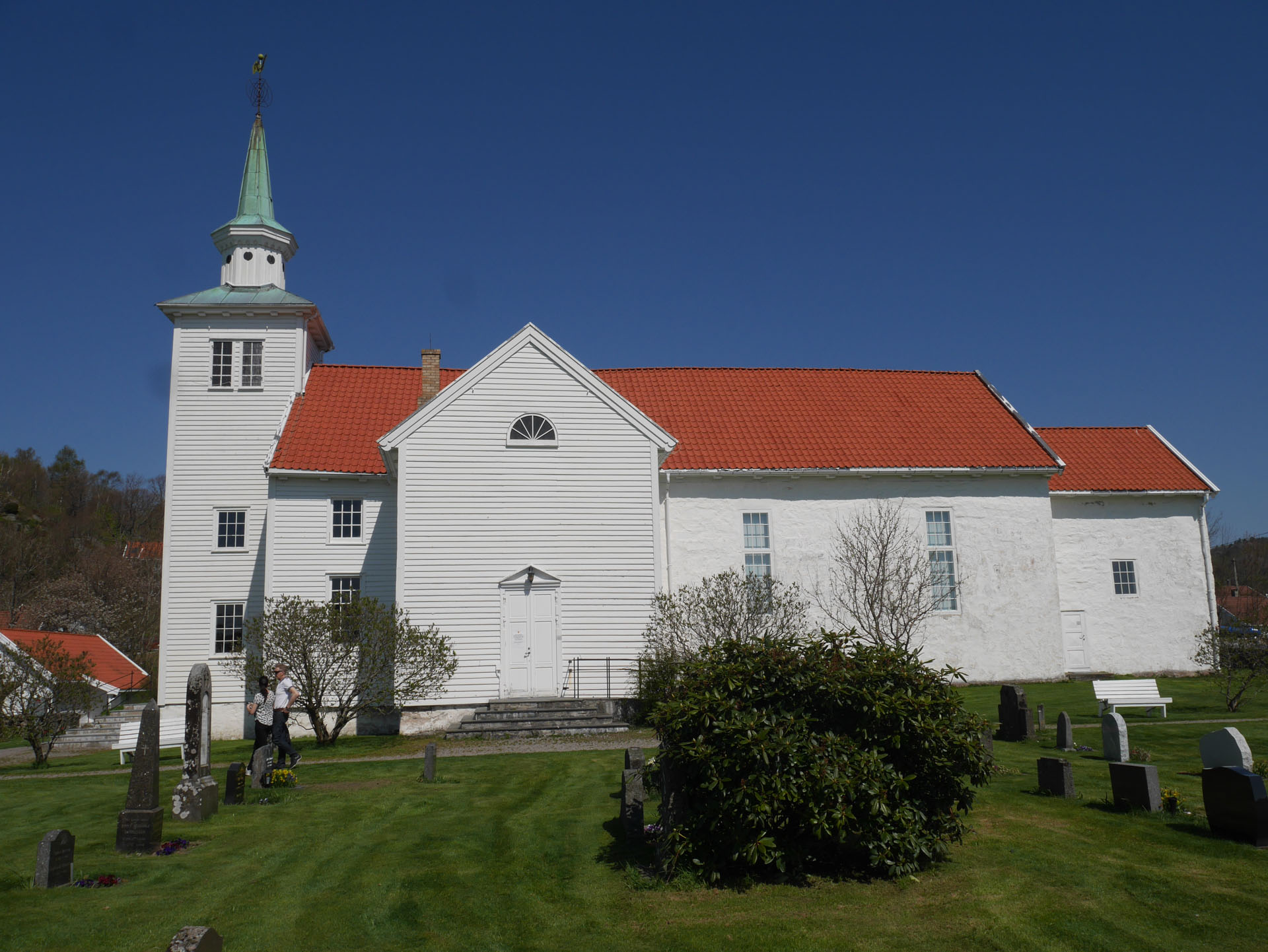 Ny løysing for avrenning på trapp 1