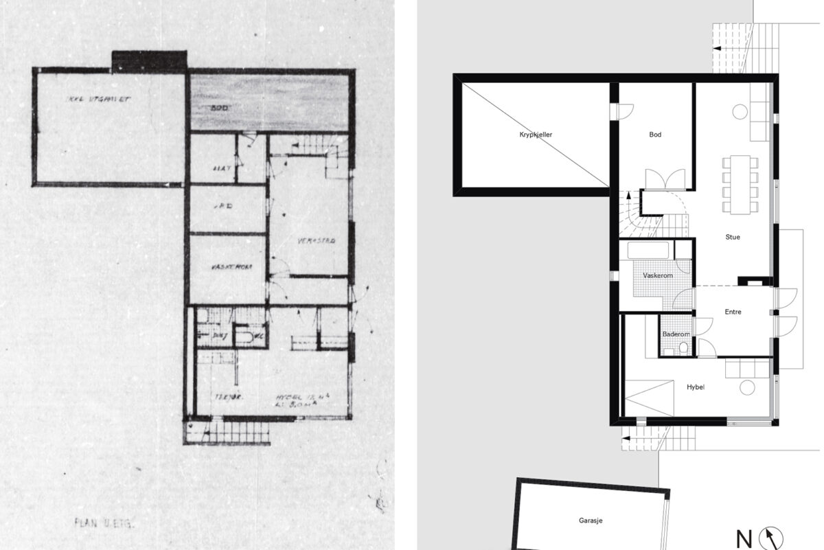 Med ombruk og omsorg ble boligen mer funksjonell 9