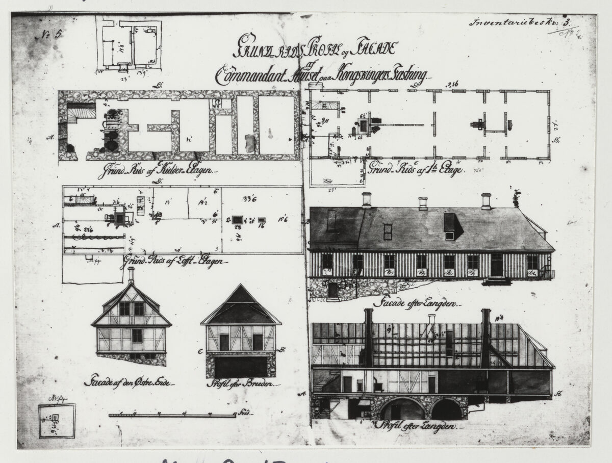 Restaurant i kommandantbustad på freda festning 4