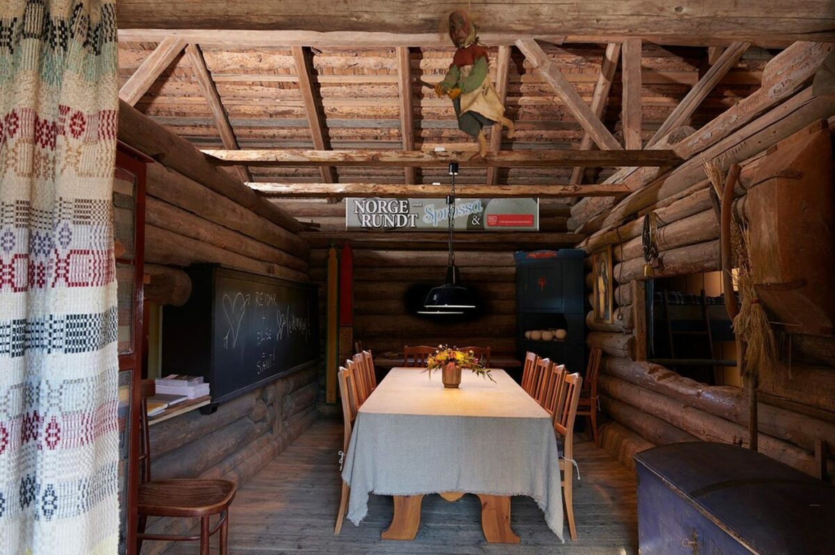 Ombruk av treskelåve til overnattingssted 8