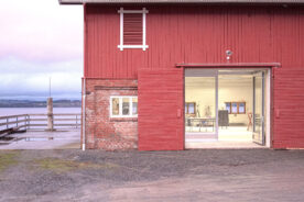 Nytt vindfang i eldre låve brukt som atelier 2